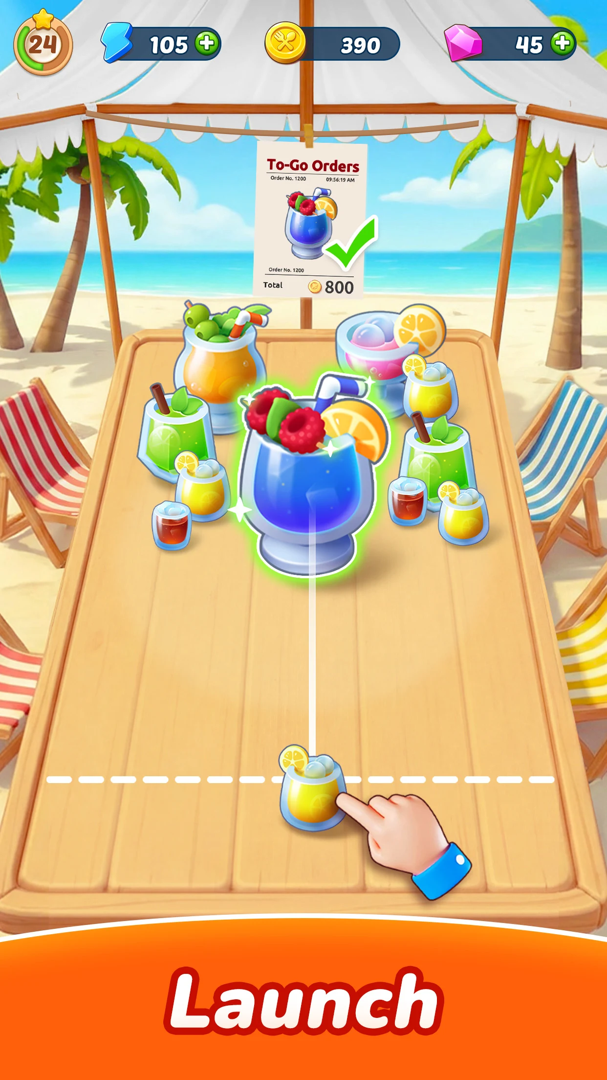 Tasty Travels: Merge Game screenshot